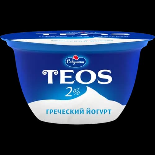 Йогурт греческий Teos 2%, 140 г
