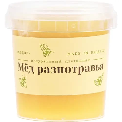 Мед натуральный Медок разнотравья, 200 г