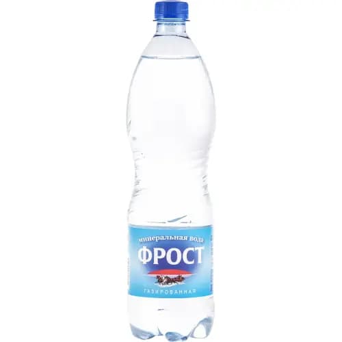 Вода минеральная Фрост газированная, 1 л