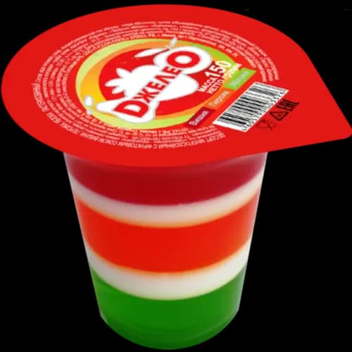 Желе фруктовое Джелео с соком, 150 г