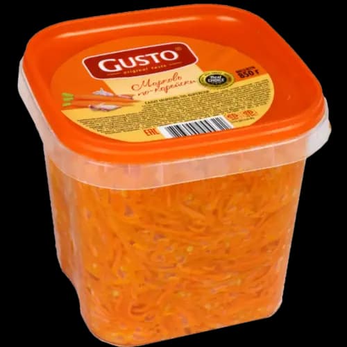 Салат Gusto Морковь по-корейски, 850 г