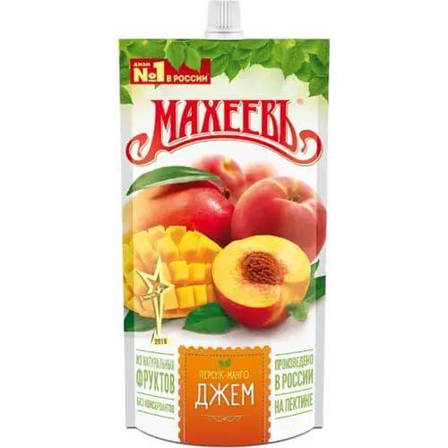 Джем Махеевъ персик и манго, 300 г