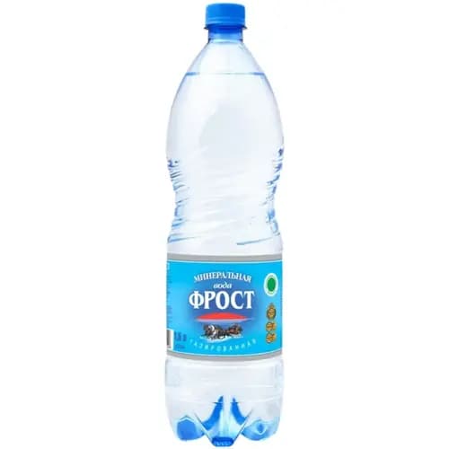 Вода минеральная Фрост газированная, 1.5 л