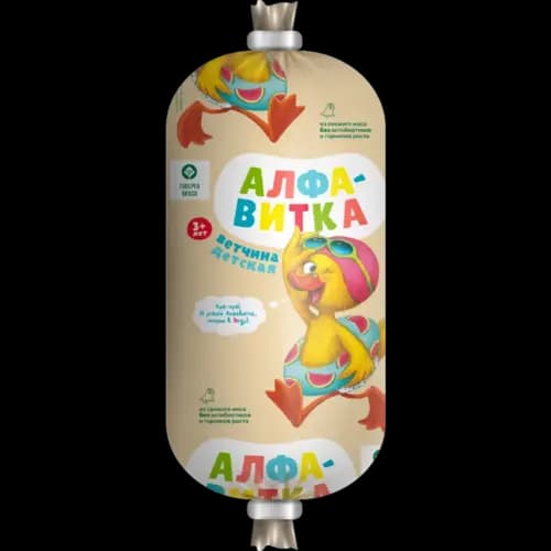 Ветчина вареная Галерея вкуса Алфавитка 240 г