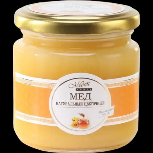 Мед натуральный Медок цветочный, 250 г