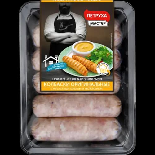 Колбаски из мяса цылят-бройлеров Оригинальные охлажденные, 600 г