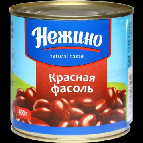 Фасоль консервированная Нежино красная, 400 г