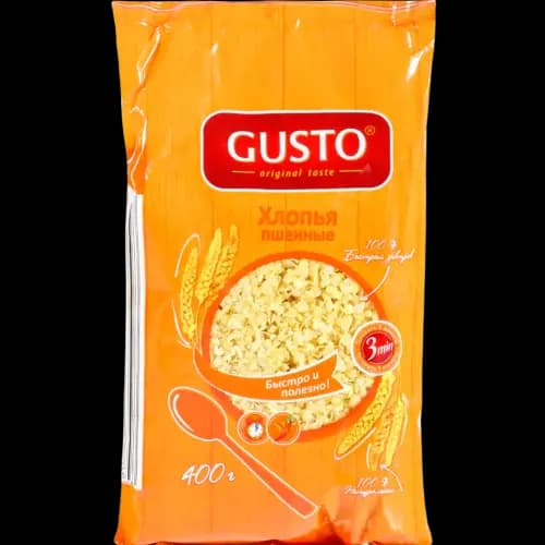 Хлопья пшенные  Gusto 400 г