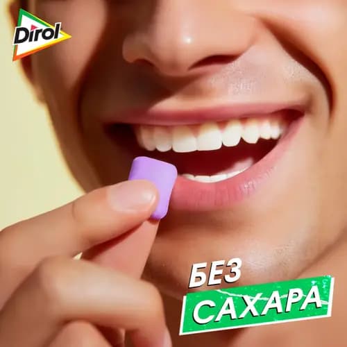 Жевательная резинка Dirol X-Fresh со вкусом черники и цитрусов,16 г 2