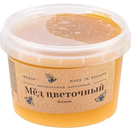 Мед натуральный Медок цветочный, лесной, 390 г