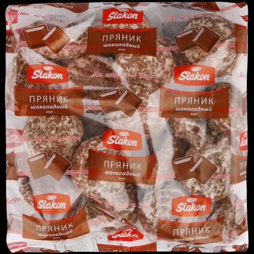 Пряники Slakon с шоколадным вкусом, 400 г