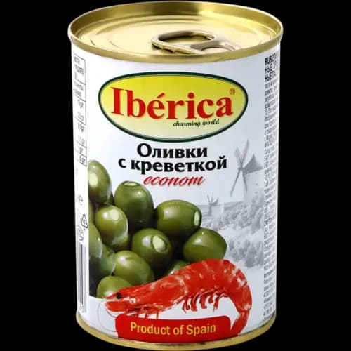 Оливки Iberica с креветкой, 280 г