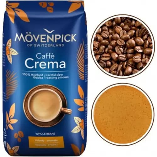 Кофе в зернах Movenpick Caffe Crema, 0.5 кг