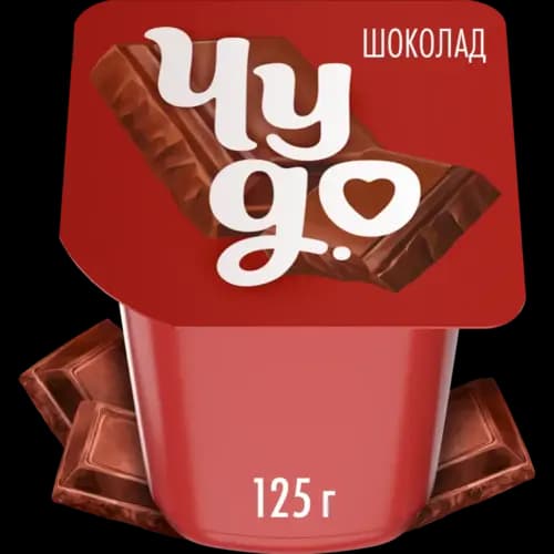 Пудинг Чудо шоколадный, 3.1%, 125 г