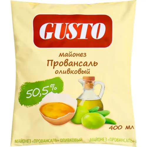 Майонез Провансаль Оливковый, 50.5%, 400 мл