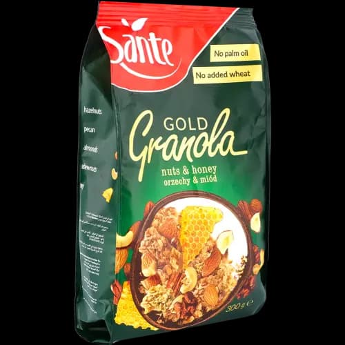 Гранола Sante gold, с орехами и медом, 300 г