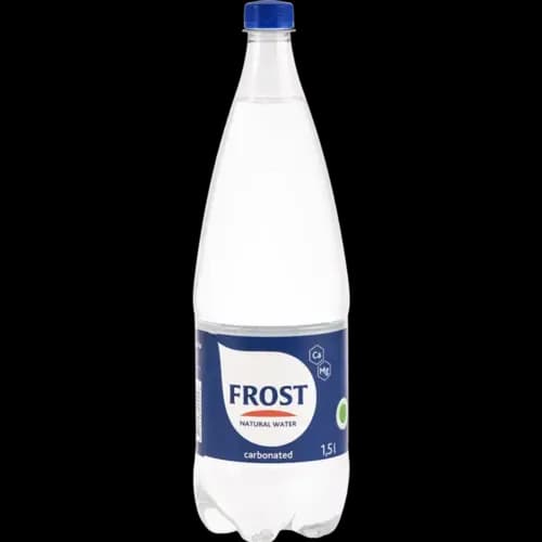 Вода питьевая Фрост газированная, артезианская, 1.5 л