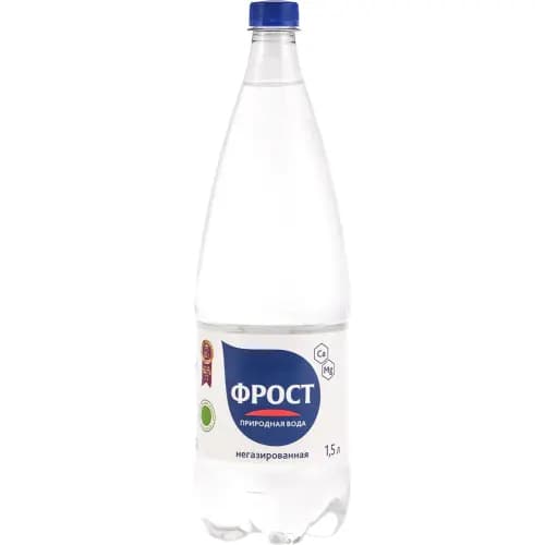 Вода питьевая Фрост негазированная, 1.5 л