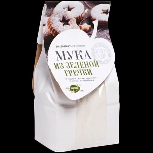 Мука гречневая Образ жизни Алтая из зеленой гречки, 500 г