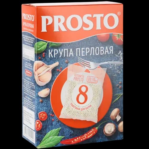 Крупа перловая Prosto 8х62.5 г