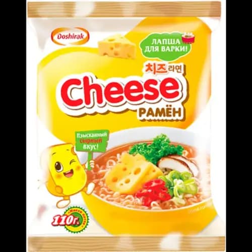 Лапша быстрого приготовления Doshirak Cheese рамён c сыром, 110 г