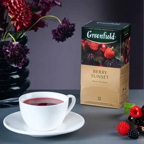 Напиток чайный Greenfield berry sunset, 25х2 г 2