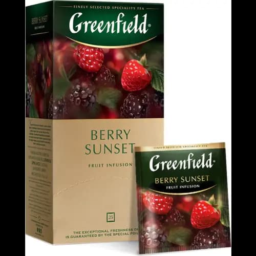 Напиток чайный Greenfield berry sunset, 25х2 г 3