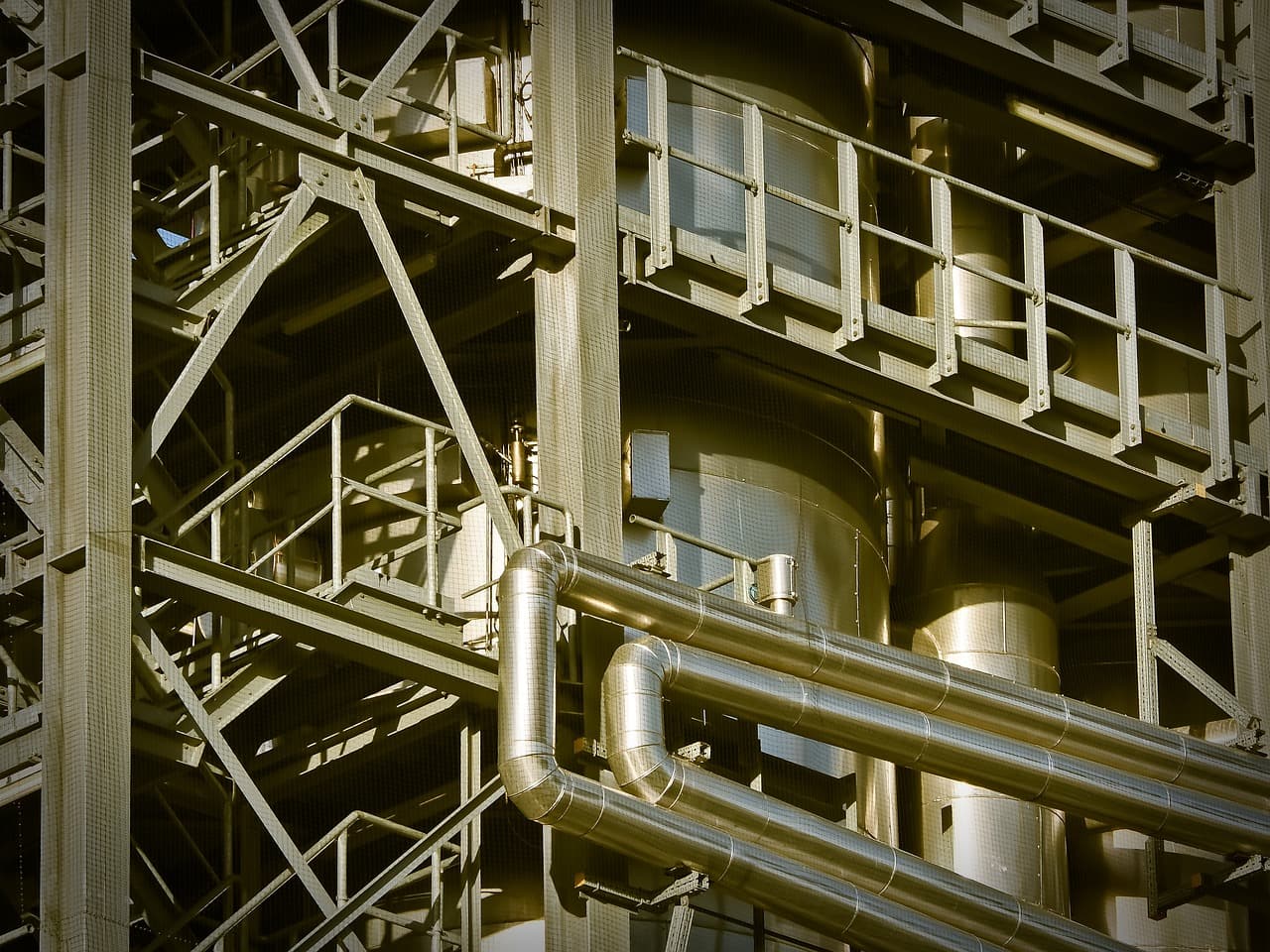 Equipment import for a plant